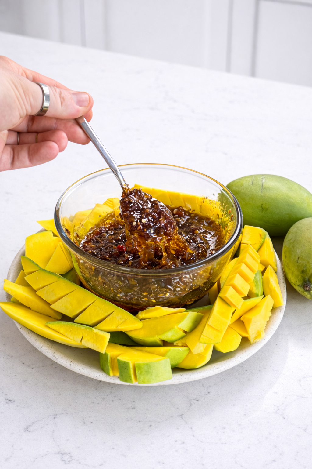Thai Nam Pla Wan Fruit Dip Recipe, Sweet Salty Street Food Classic